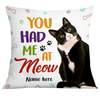 Personalized Cat Photo Pillow DB204 87O24 1