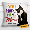 Personalized Cat Photo Pillow DB204 87O24 1
