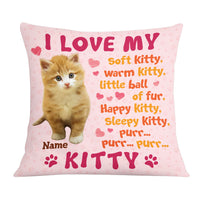 Personalized Cat Photo Pillow DB205 87O53 thumb 1