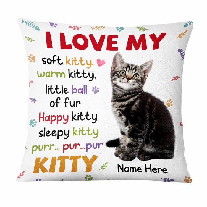 Personalized Cat Photo Pillow DB205 26O47 1