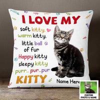 Personalized Cat Photo Pillow DB205 26O47 thumb 1
