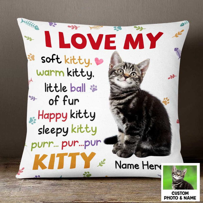 Personalized Cat Photo Pillow DB205 26O47 1