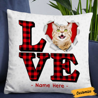 Personalized Cat Photo Pillow DB206 26O36 thumb 1