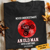 Personalized Old Man Dirt Bike T Shirt JL14 81O34 1