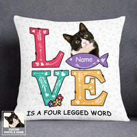 Personalized Cat Photo Love Pillow DB205 23O53 thumb 1
