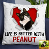 Personalized Cat Photo Pillow DB206 23O34 1