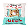 Personalized Cat Photo Pillow DB207 23O47 1