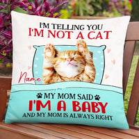 Personalized Cat Photo Pillow DB207 23O47 thumb 1