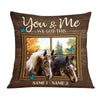 Personalized Couple Love Horse Pillow DB207 95O57 1