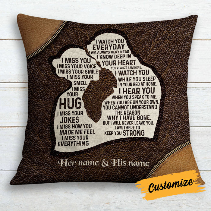 Personalized Memo Couple Pillow DB208 95O18 1