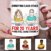 Personalized Couple Husband Wife Mug NB274 87O57 thumb 1