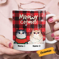 Personalized Cat Christmas Mug OB264 30O58 thumb 1