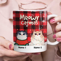 Personalized Cat Christmas Mug OB264 30O58 thumb 1