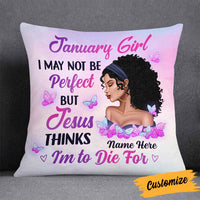 Personalized BWA Birthday I May Not Be Perfect Jesus Pillow DB213 85O58 thumb 1