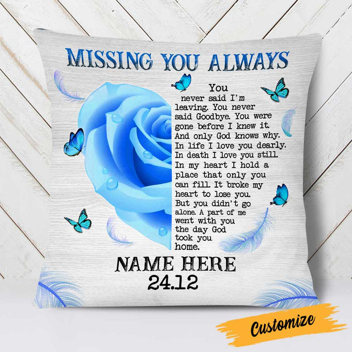 Personalized Couple Memo Pillow DB214 23O23 1