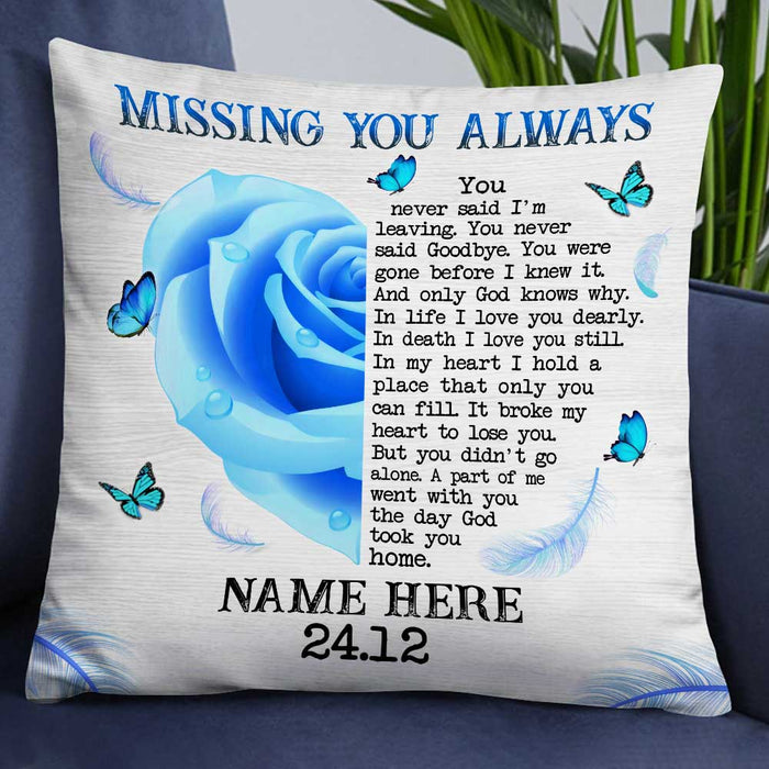 Personalized Couple Memo Pillow DB214 23O23 1