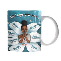 Personalized God Says BWA Mug NB231 81O32 thumb 1