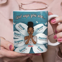 Personalized God Says BWA Mug NB231 81O32 thumb 1