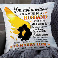 Personalized Couple Memo Pillow DB215 23O57 thumb 1