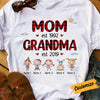 Personalized Mom Grandma T Shirt NB232 26O34 1