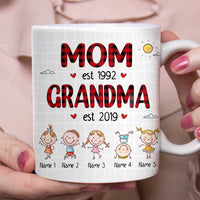 Personalized Mom Grandma Mug NB232 26O34 thumb 1