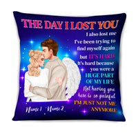 Personalized Memo Couple Pillow DB214 87O66 thumb 1