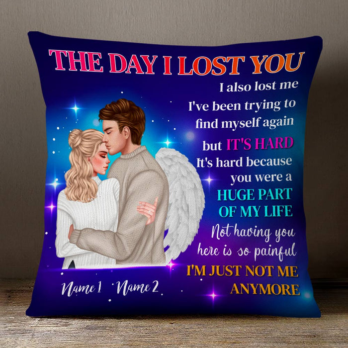 Personalized Memo Couple Pillow DB214 87O66 1