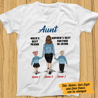 Personalized Mother And Her Child T Shirt FB231 73O60 thumb 1