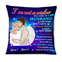Personalized Memo Couple Pillow DB215 87O66 thumb 1