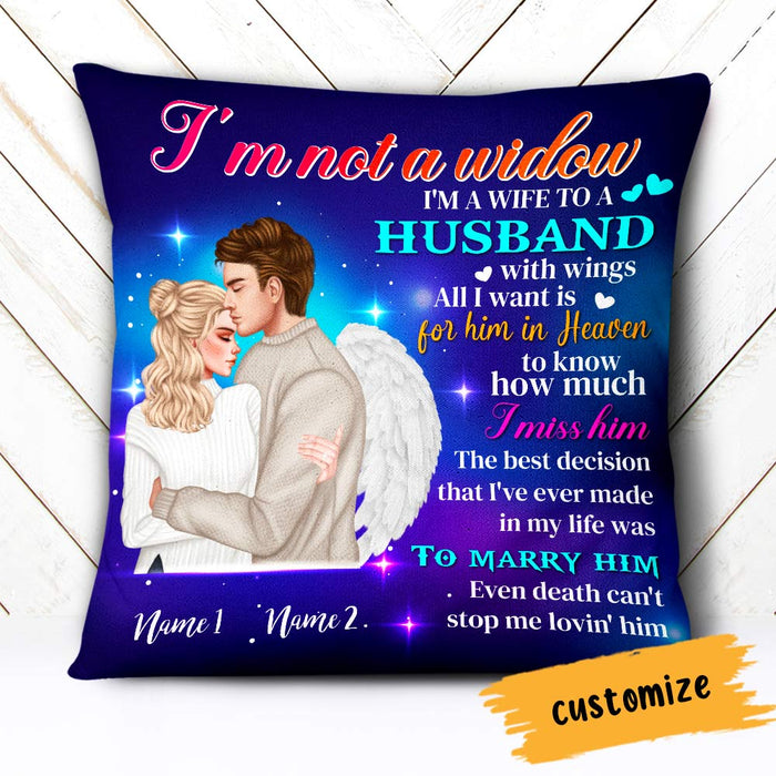 Personalized Memo Couple Pillow DB215 87O66 1