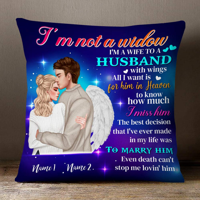 Personalized Memo Couple Pillow DB215 87O66 1
