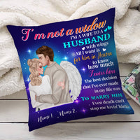 Personalized Memo Couple Pillow DB215 87O66 thumb 1