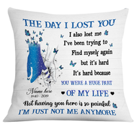 Personalized Memo Couple Pillow DB214 30O24 thumb 1