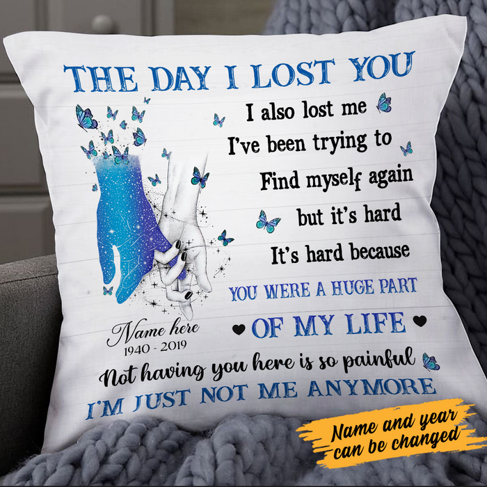 Personalized Memo Couple Pillow DB214 30O24 1