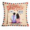 Personalized Memo Couple Pillow DB216 87O34 1