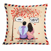 Personalized Memo Couple Pillow DB216 87O34 thumb 1