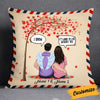 Personalized Memo Couple Pillow DB216 87O34 1
