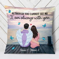 Personalized Memo Couple Pillow DB216 26O57 thumb 1