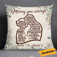 Personalized Memo Couple Pillow DB216 30O34 thumb 1