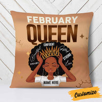 Personalized BWA Birthday Queen Girl Pillow DB215 95O58 thumb 1