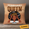 Personalized BWA Birthday Queen Girl Pillow DB215 95O58 1