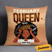 Personalized BWA Birthday Queen Girl Pillow DB215 95O58 thumb 1