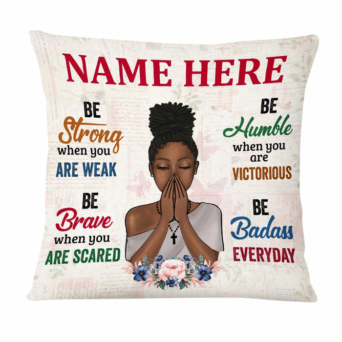 Personalized BWA Girl Pillow DB217 95O47 1