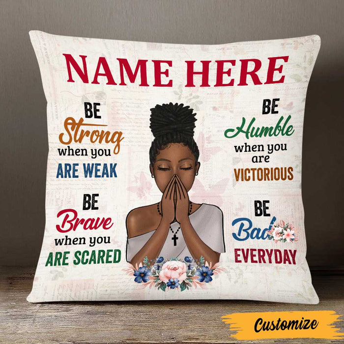Personalized BWA Girl Pillow DB217 95O47 1