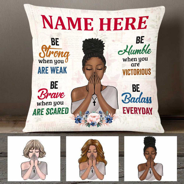 Personalized BWA Girl Pillow DB217 95O47 1