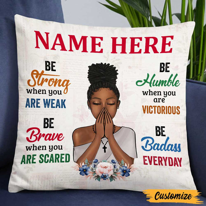 Personalized BWA Girl Pillow DB217 95O47 1