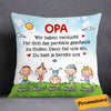 Personalized Grandma Grandpa German Oma Opa Pillow DB222 81O58 1
