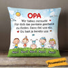 Personalized Grandma Grandpa German Oma Opa Pillow DB222 81O58 1