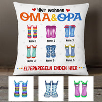 Personalized Grandma Grandpa German Oma Opa Pillow DB221 81O53 thumb 1
