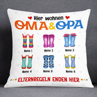 Personalized Grandma Grandpa German Oma Opa Pillow DB221 81O53 thumb 1
